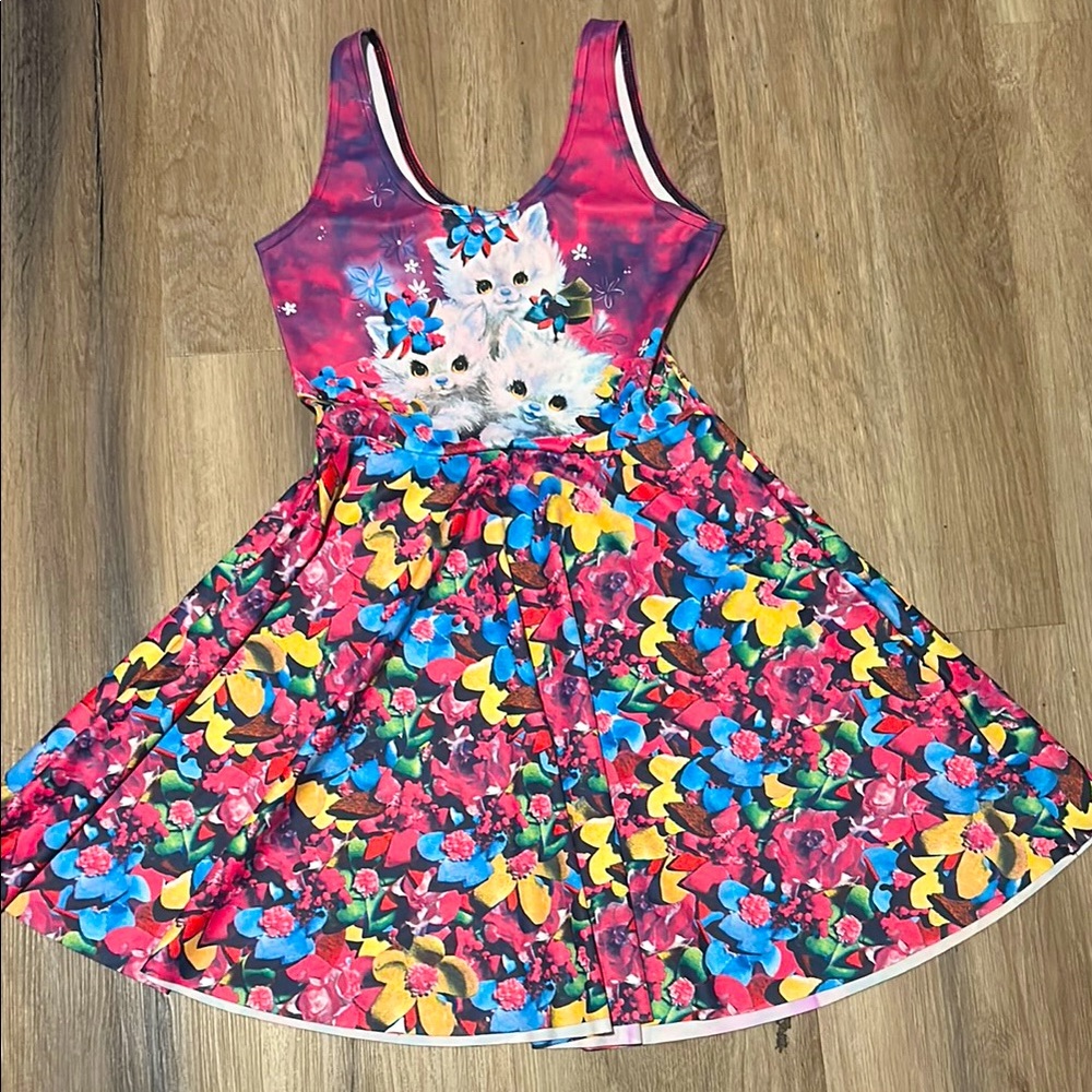 Purrfect Scoop Skater Dress, Blackmilk Size Medium